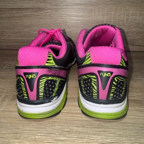 Ryka Vida RZX Women's Training Walking Gym Shoes Sneakers Black Pink Size 10 - Picture 9 of 10